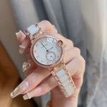 Cartier Ballon Bleu De 36MM With Diamond Steel Strap Lady Watch